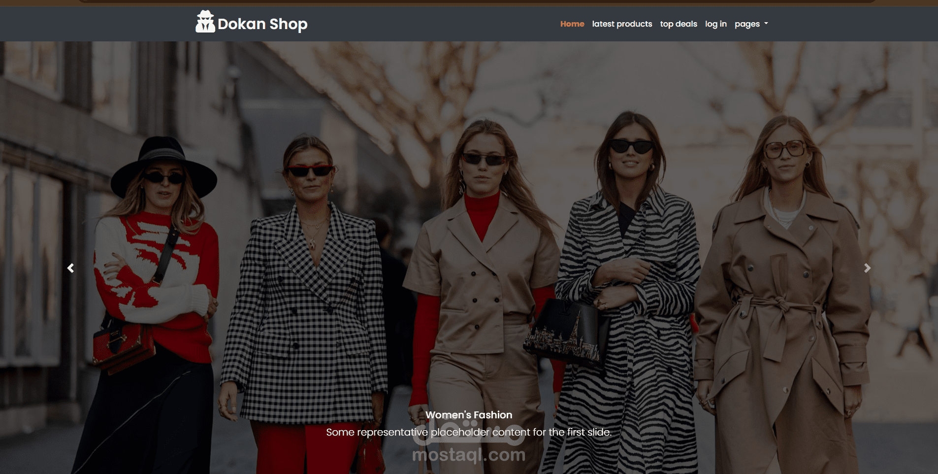 e-commerce - clothes