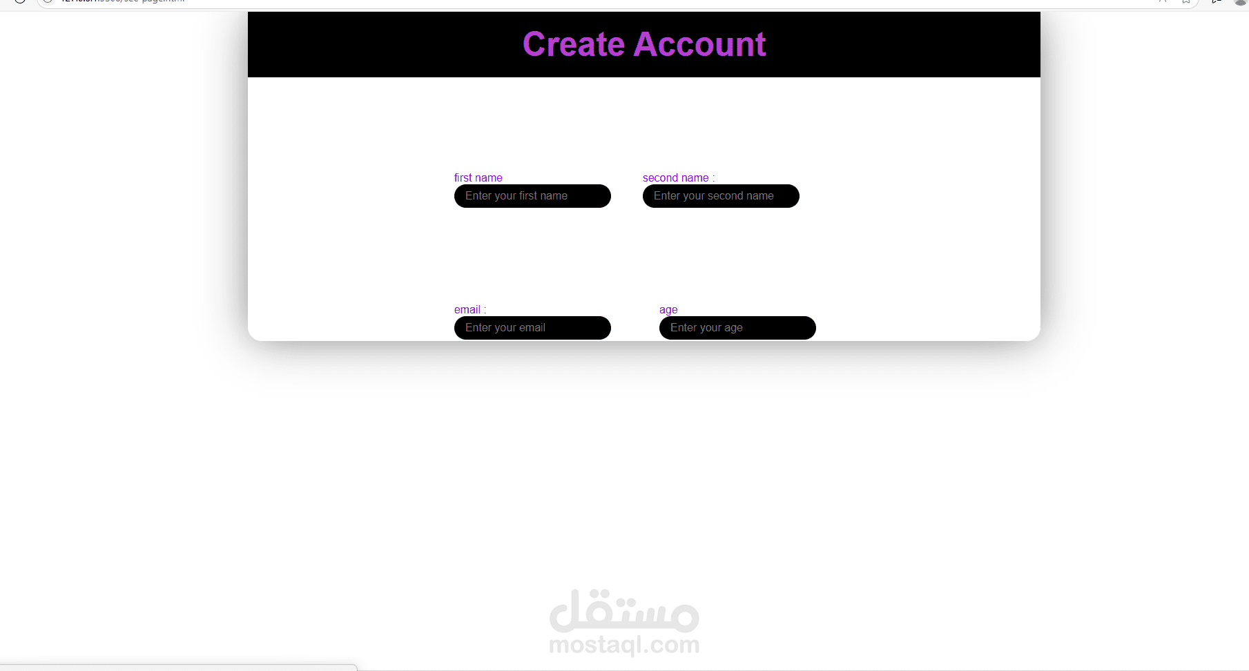 برمجة موقع إلكتروني احترافي باستخدام MERN Stack لمشروع