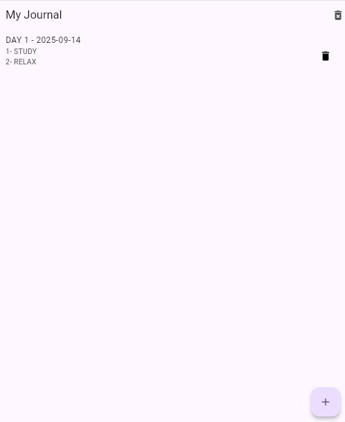 Journal app