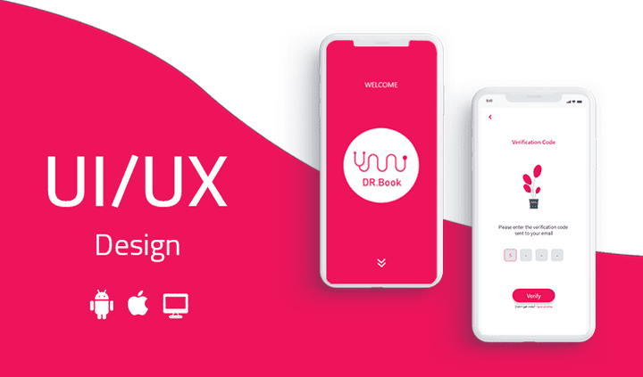 DR.BOOK UI/UX  design app