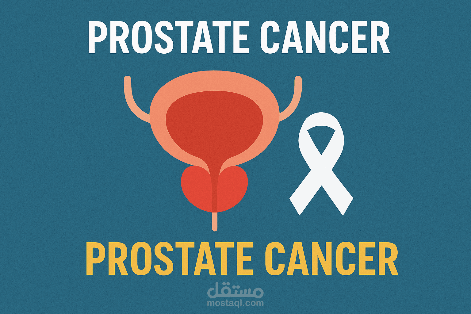 تفريغ لمحاضرة في كلية الطب باللغة الانجليزية بعنوان Prostate cancer
