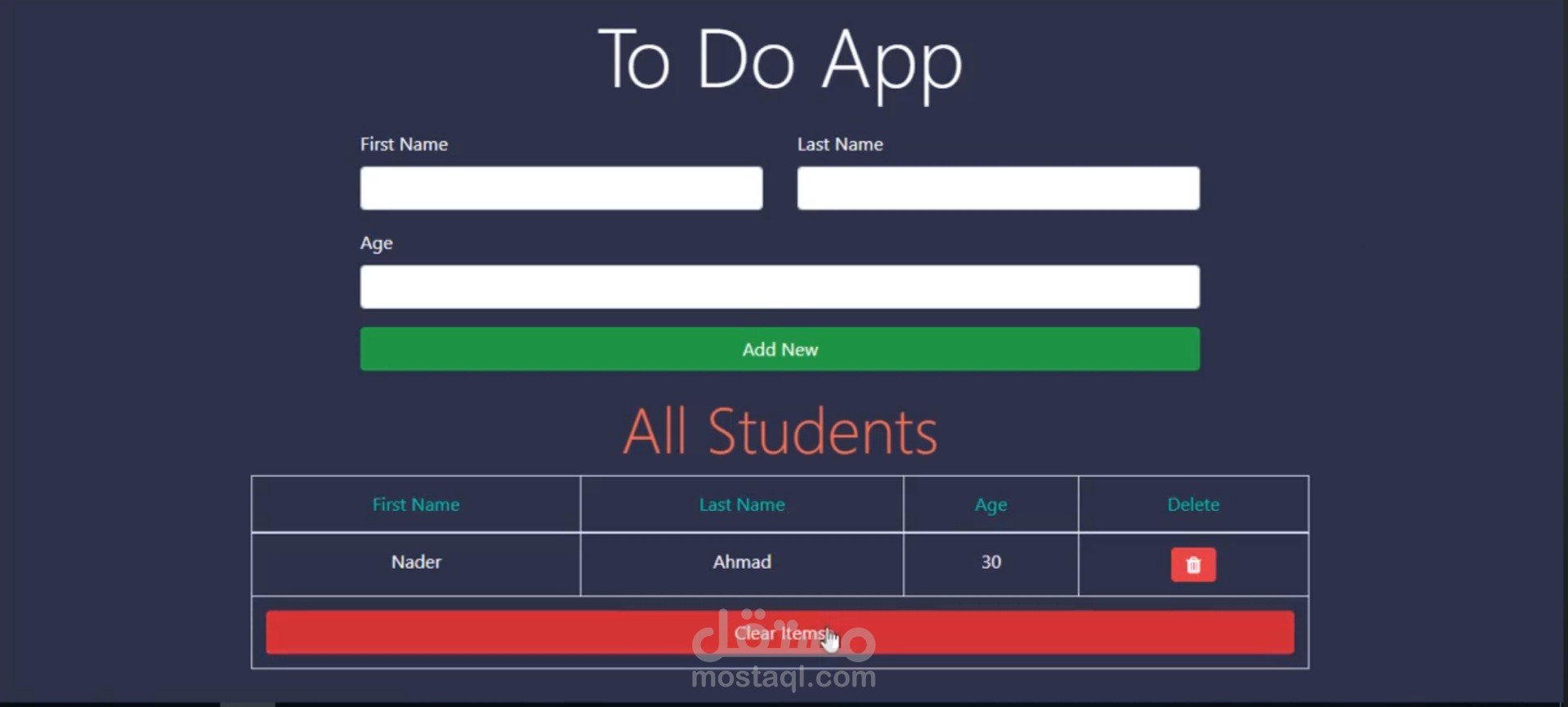 Todo Application