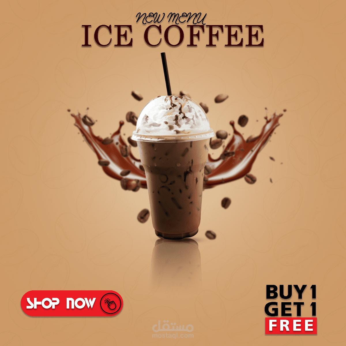 Iced Coffee – Buy 1 Get 1 Free