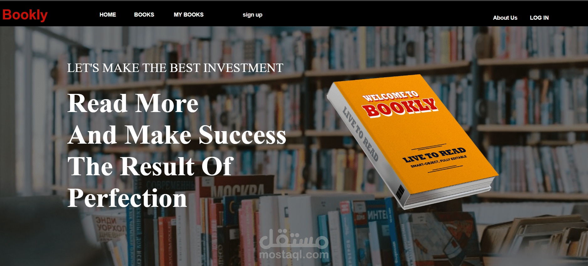 Online Library - Bookly