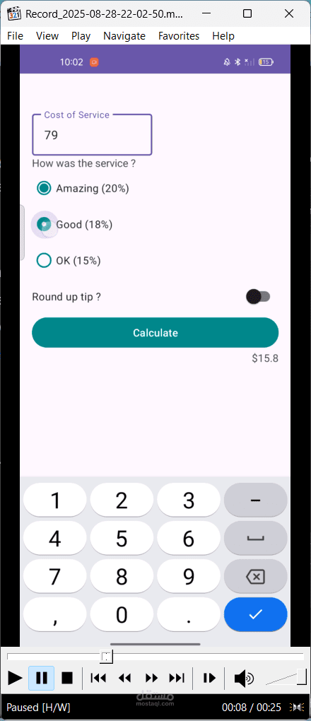 Tip Time App