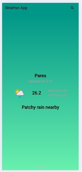 weather app