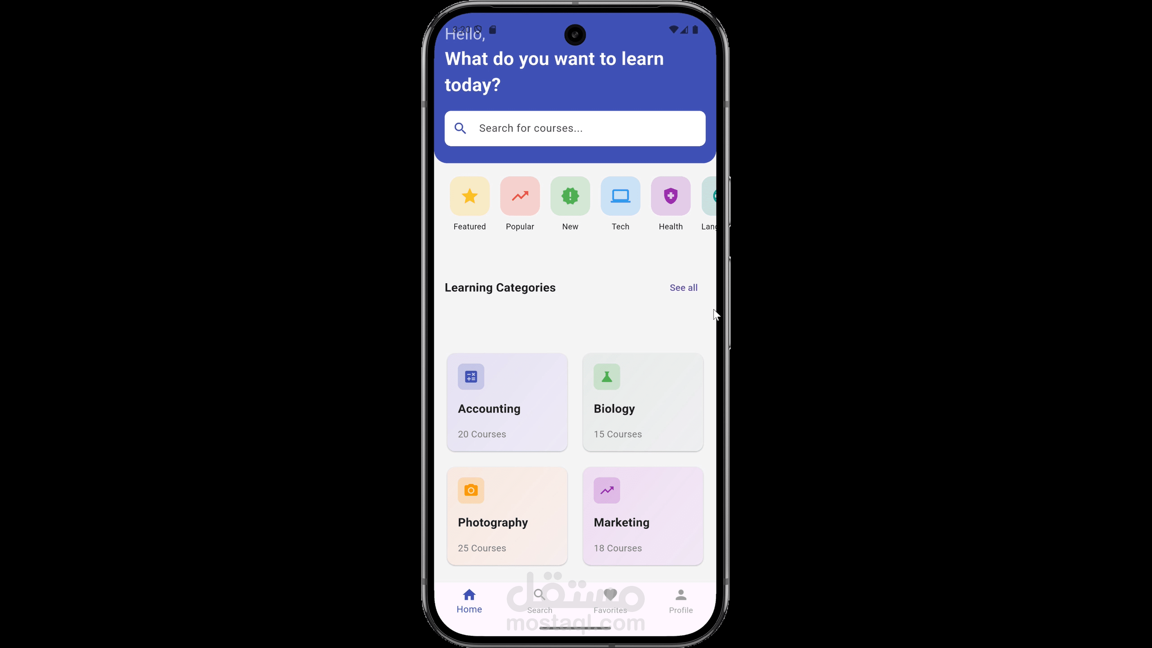 Learning Platform