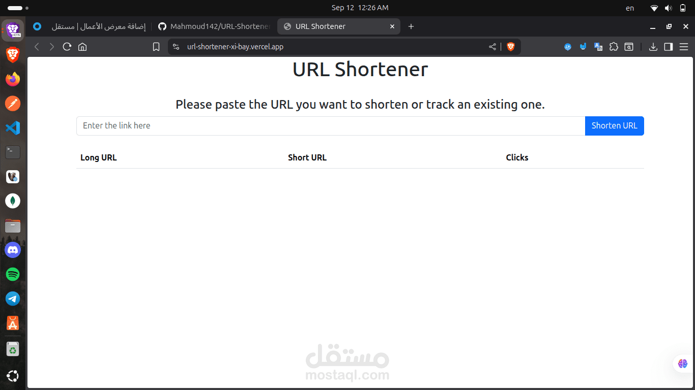 URL Shortener