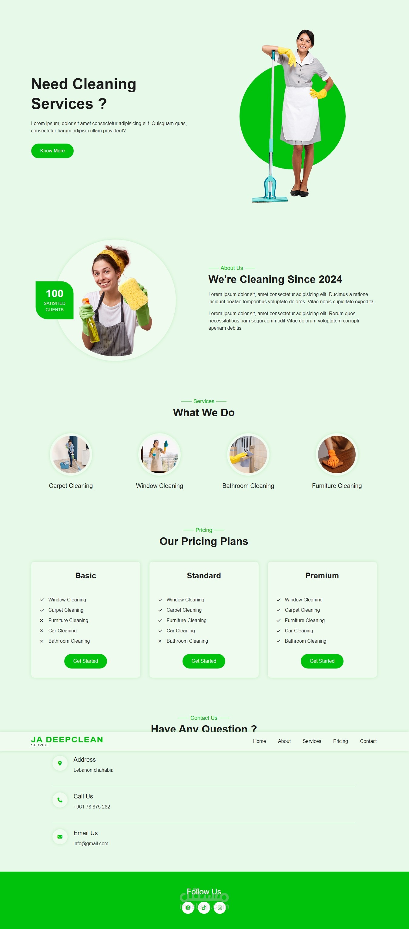 JA deep Clean