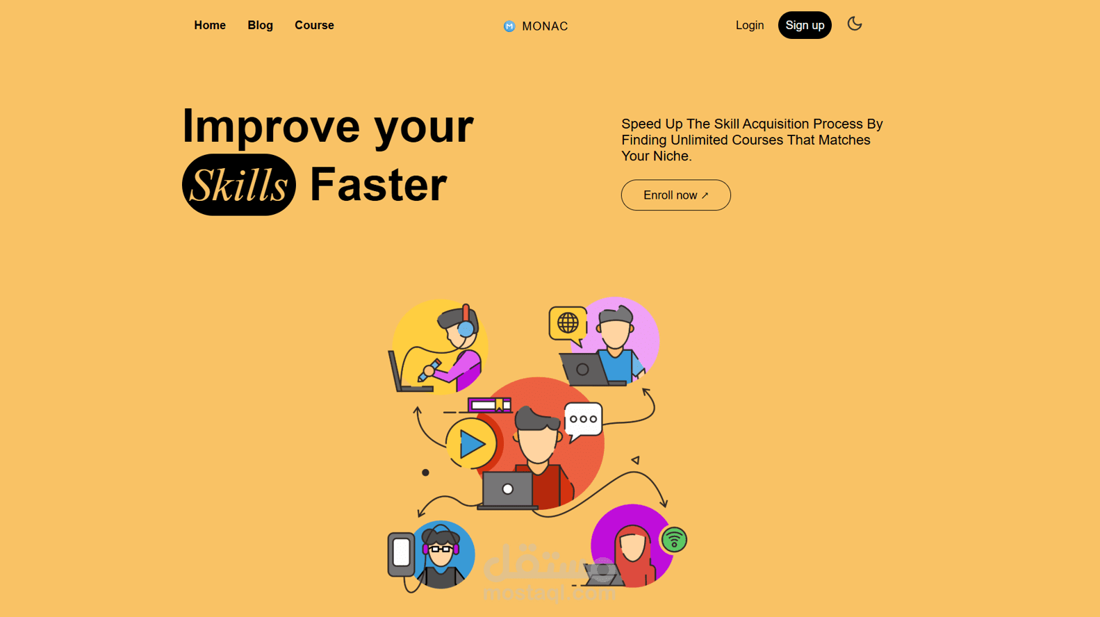 انشاء صفحة هبوط باحترافيه Landing Page