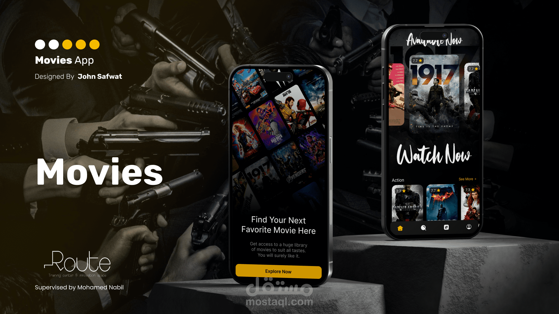 Movie App – تطبيق مشاهدة الأفلام