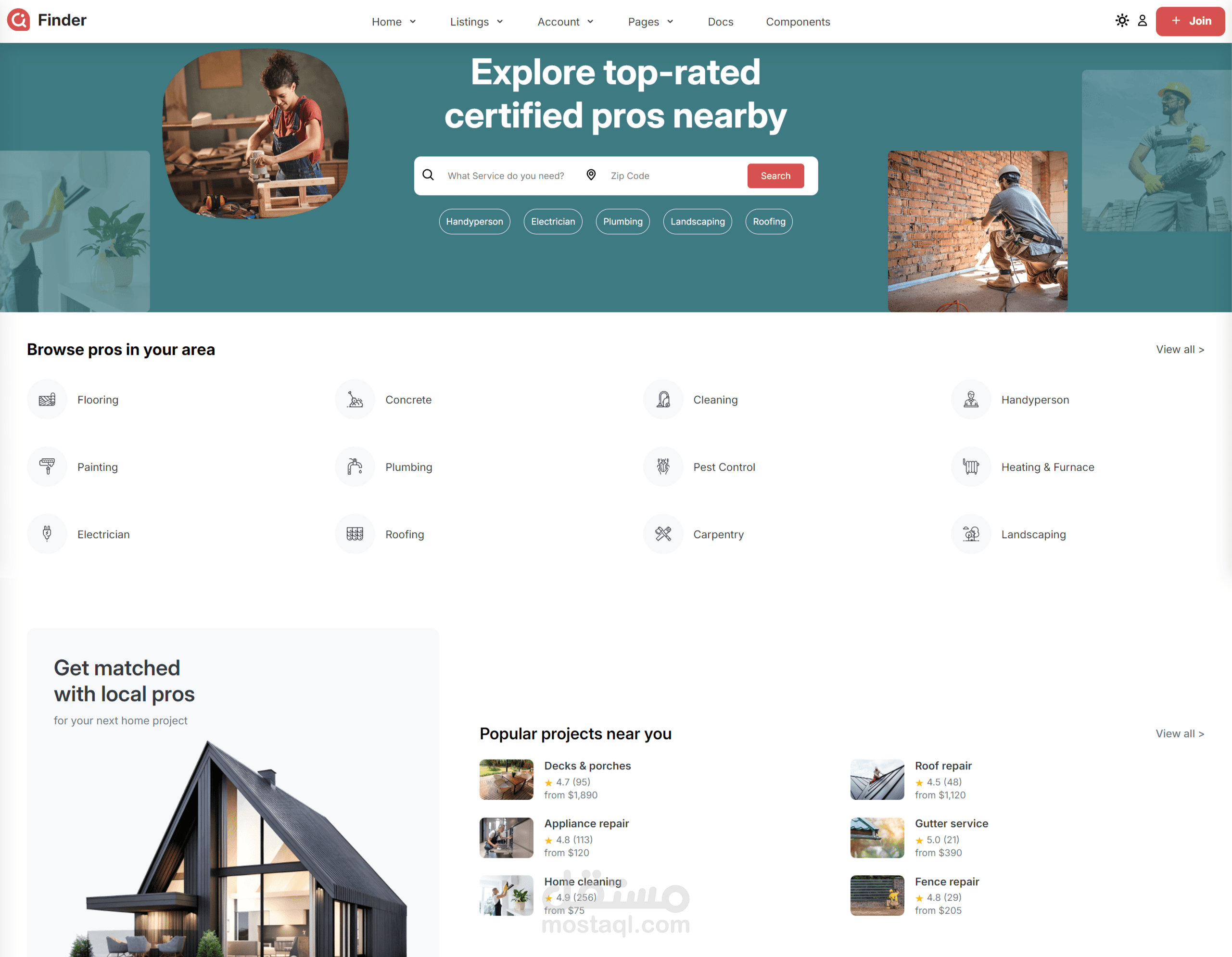 Landing Page