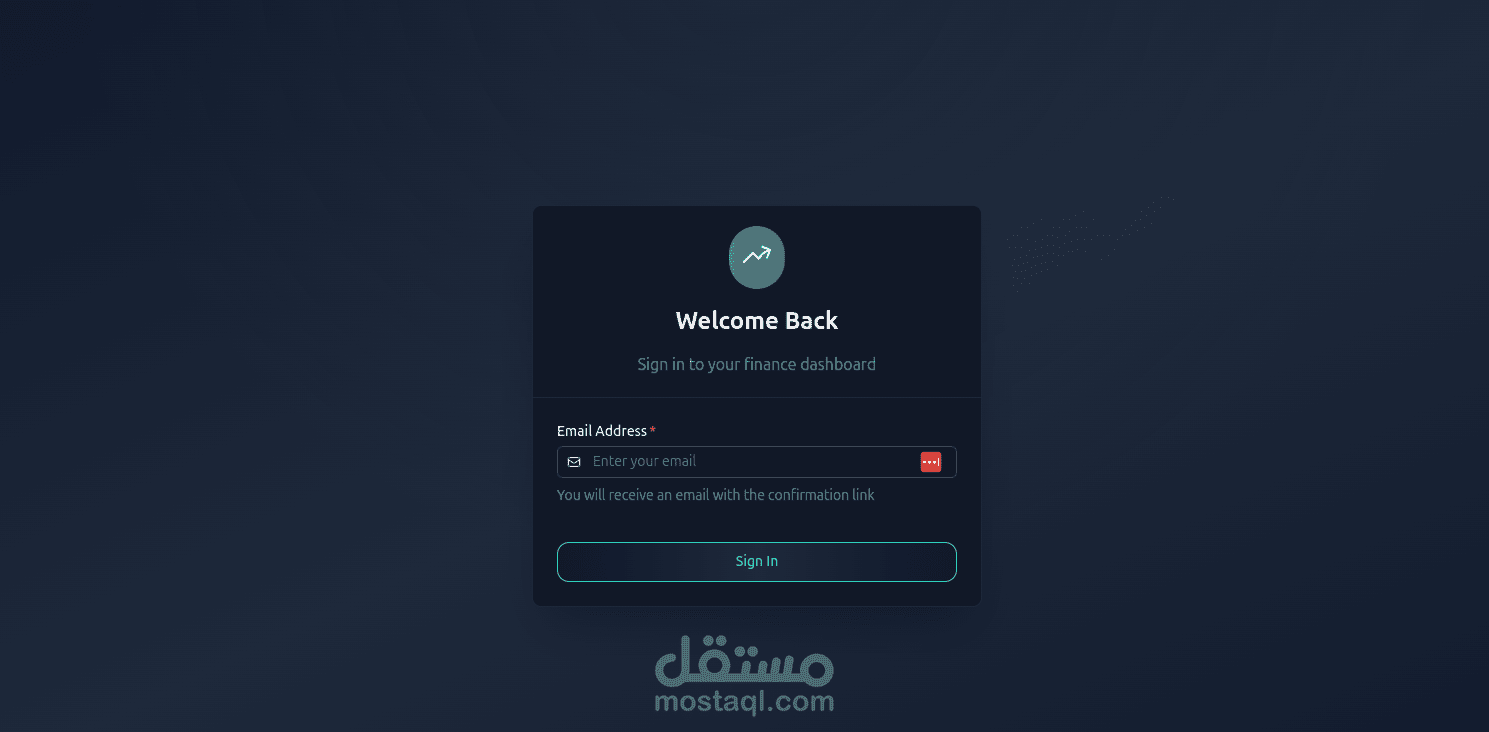 تطبيق تعقب الأمور المالية