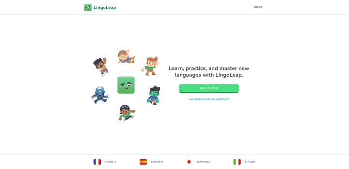 تطبيق تعلم اللغات linguanova
