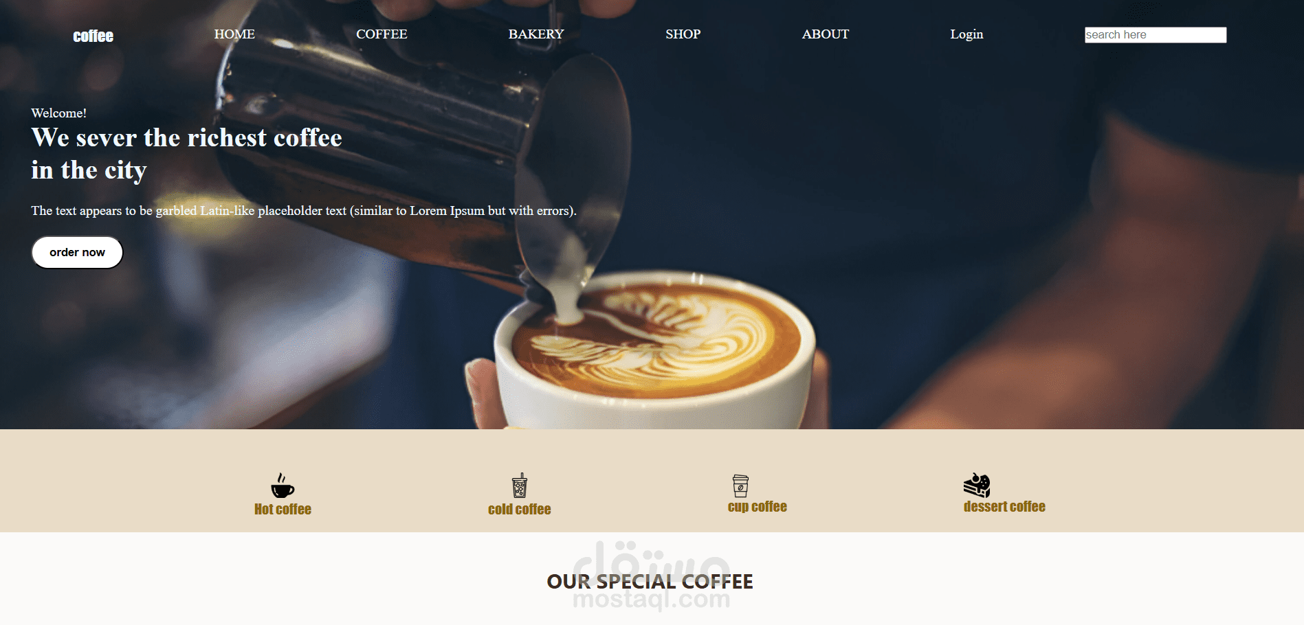coffee shop