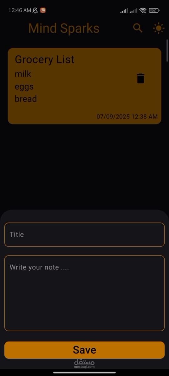 Notes App