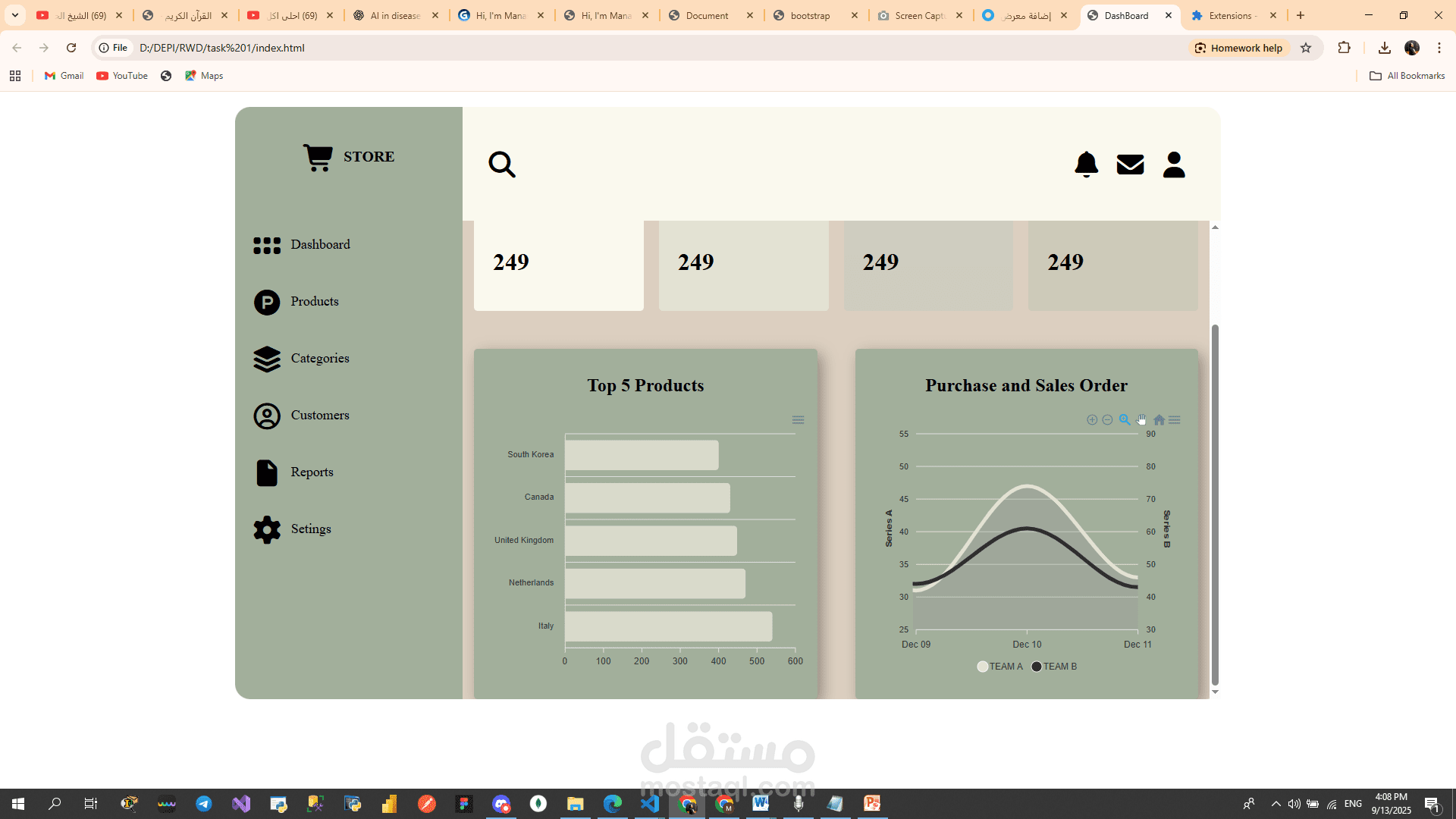 Dashboard