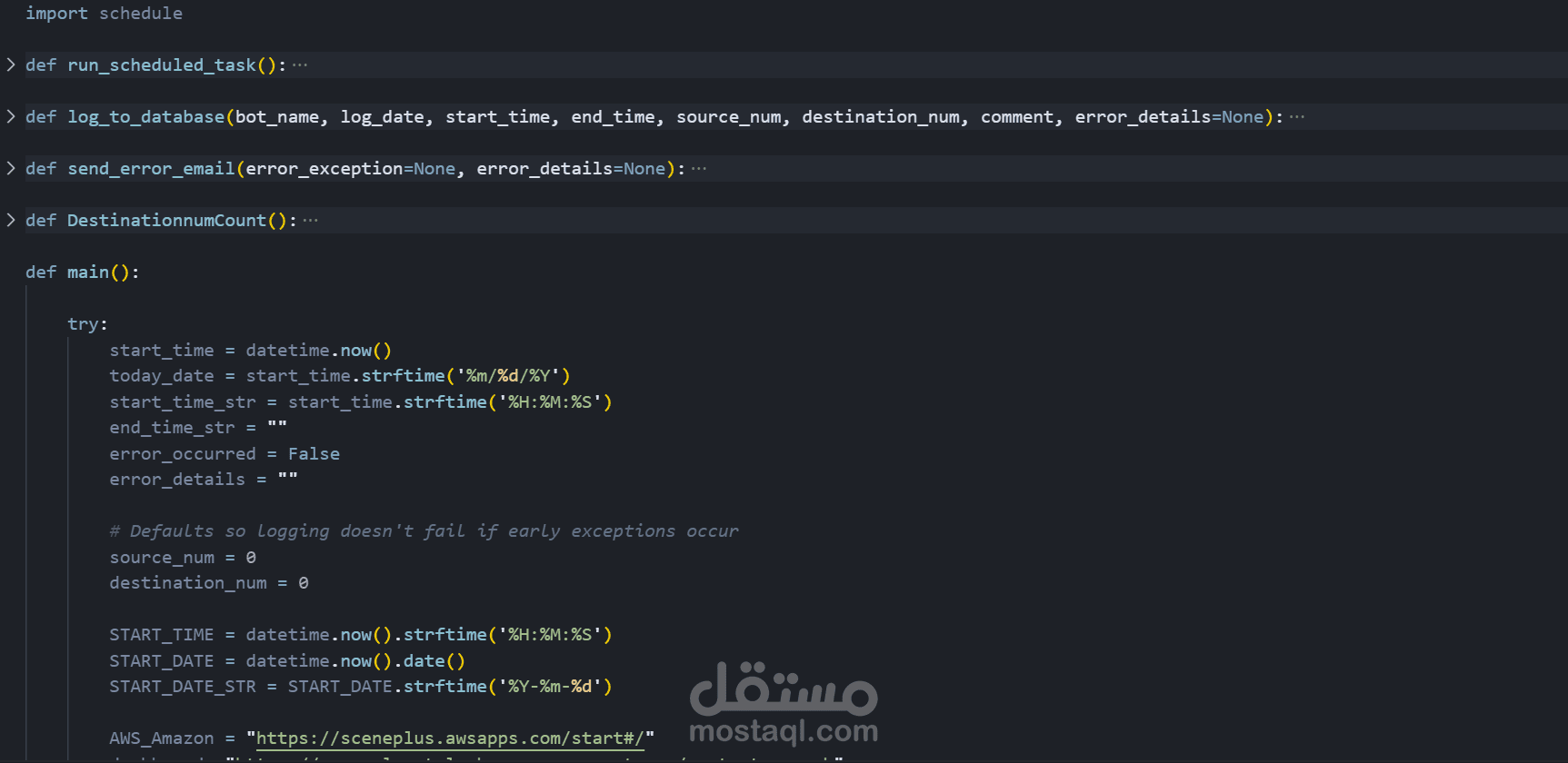 Python Project (Calibration Bot)