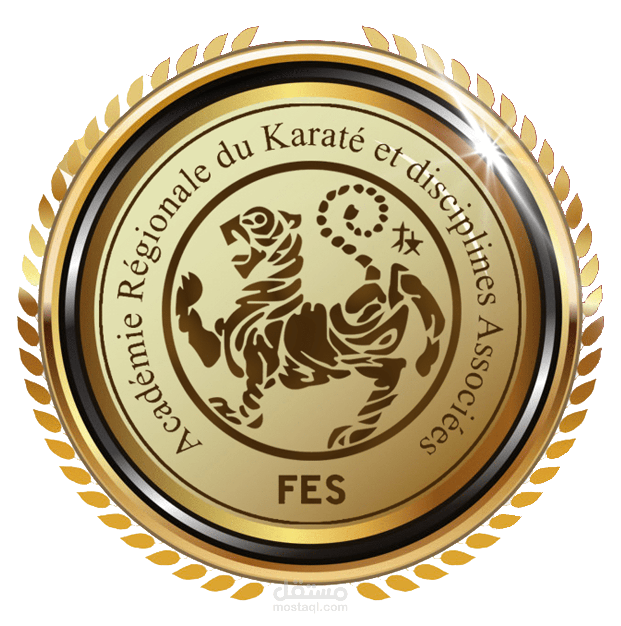 Logo for sport academy مستقل