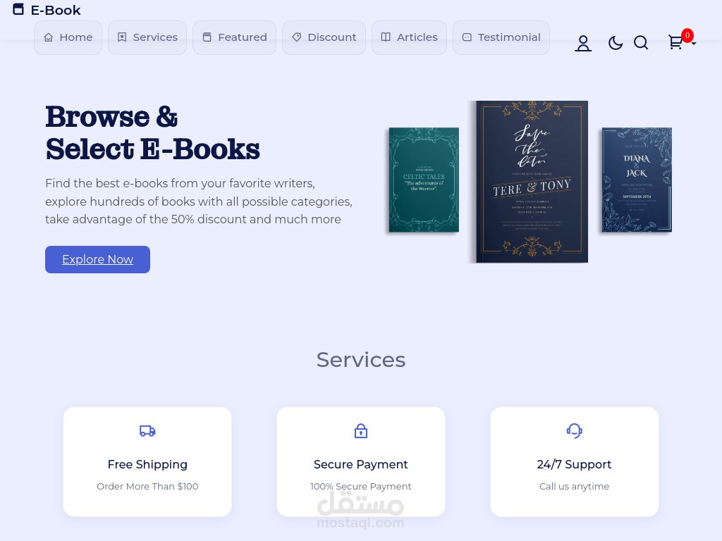 Online Books Store