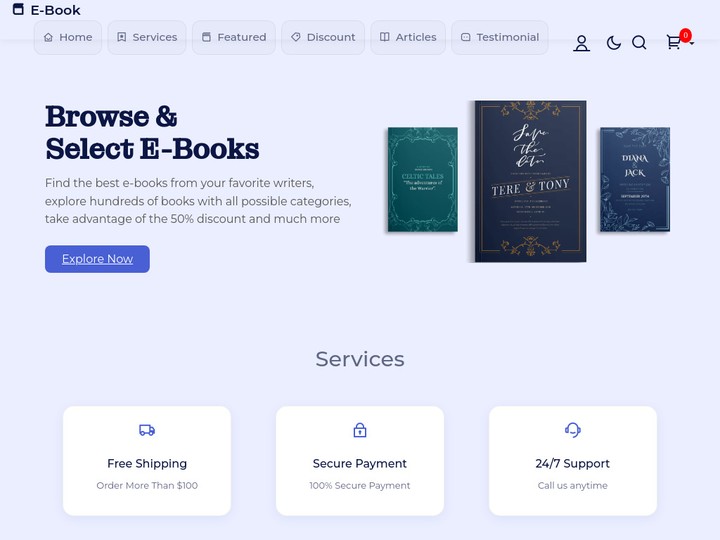 Online Books Store