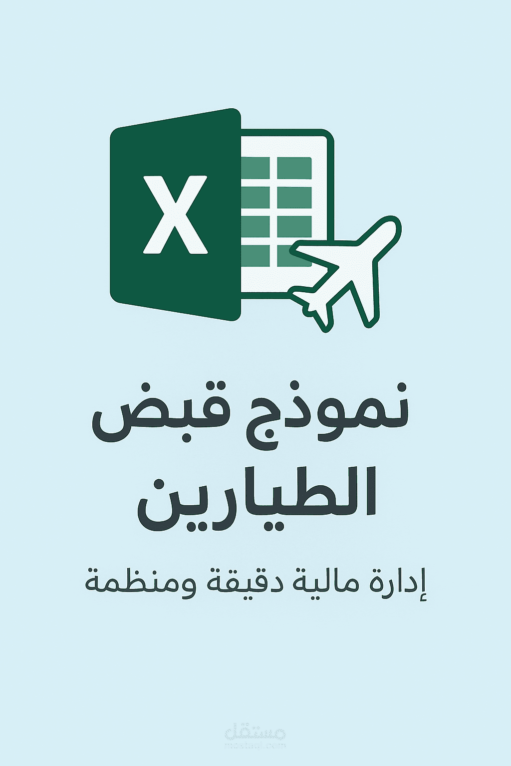 نموذج قبض الطيارين – إدارة مالية دقيقة ومنظمة
