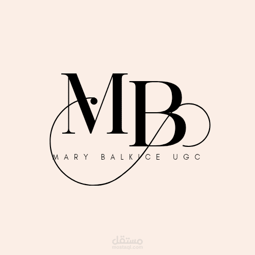 تصميم شعار لصناعة محتوى ugc