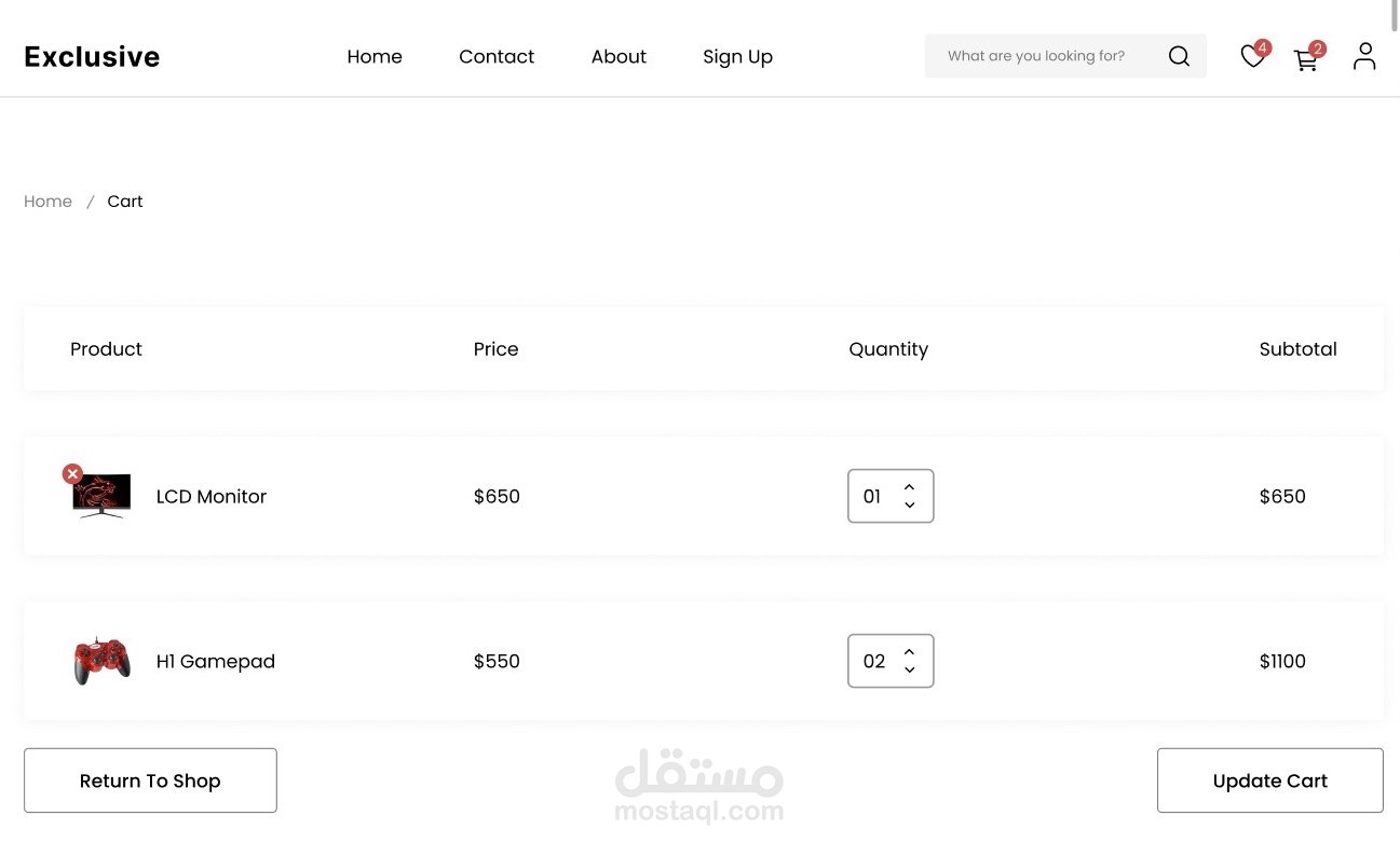 Shopping online website