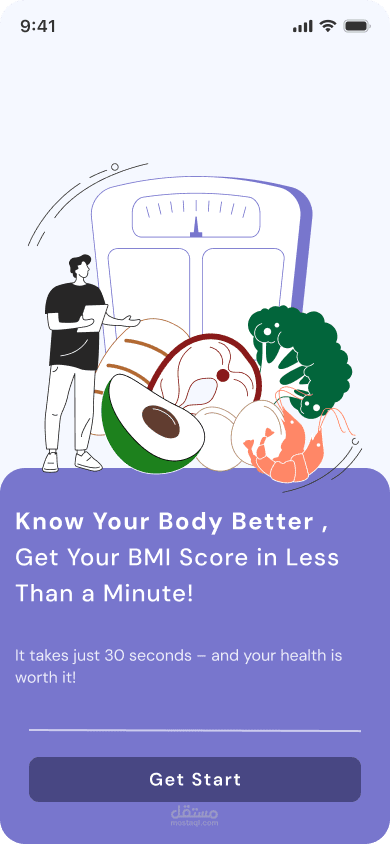 Flutter BMI Calculator App