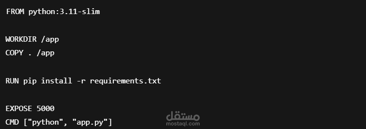 Docker file