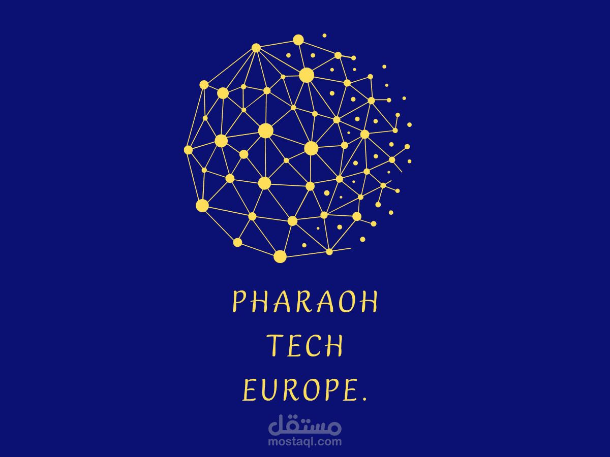 Professional Logo for a European Tech Company – Pharaoh Tech Europe