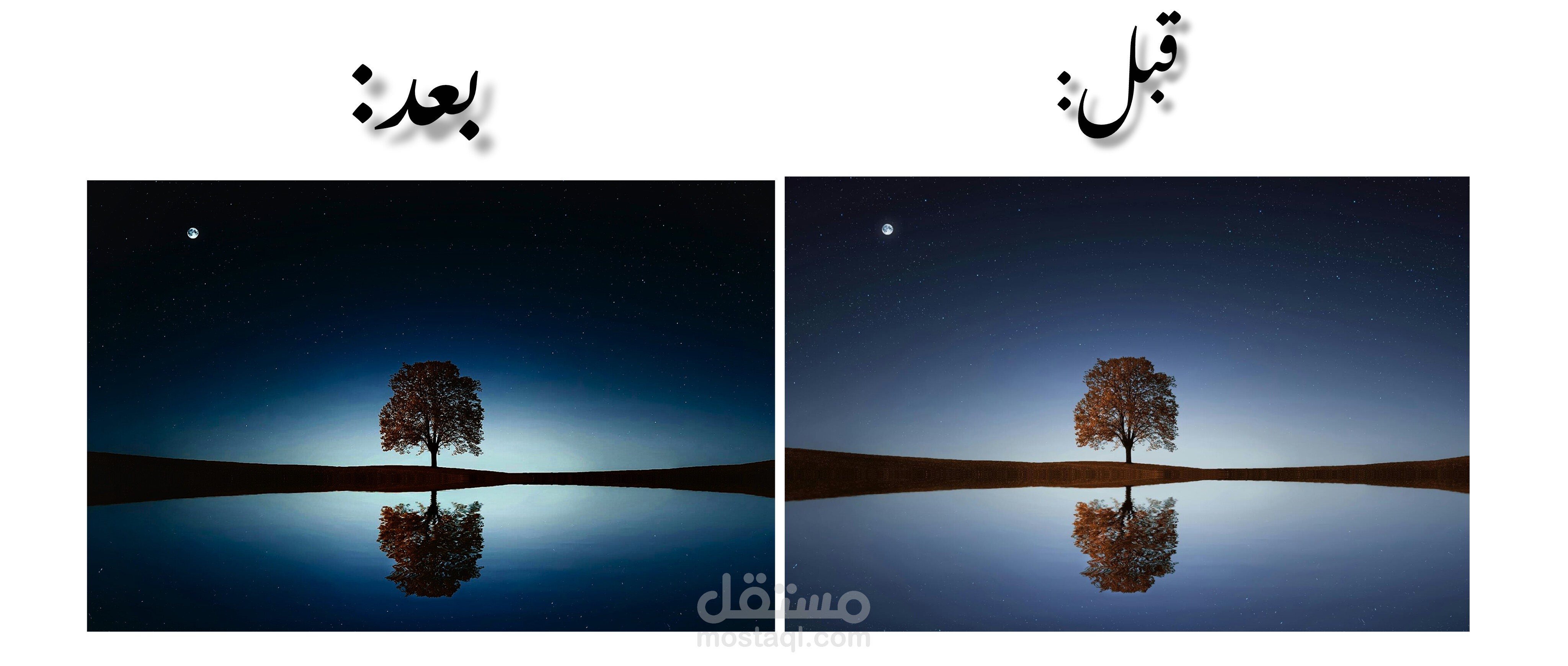 تعديل صورة باستخدام برامج تحرير الصور.
