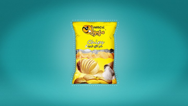 chips bag packaging design