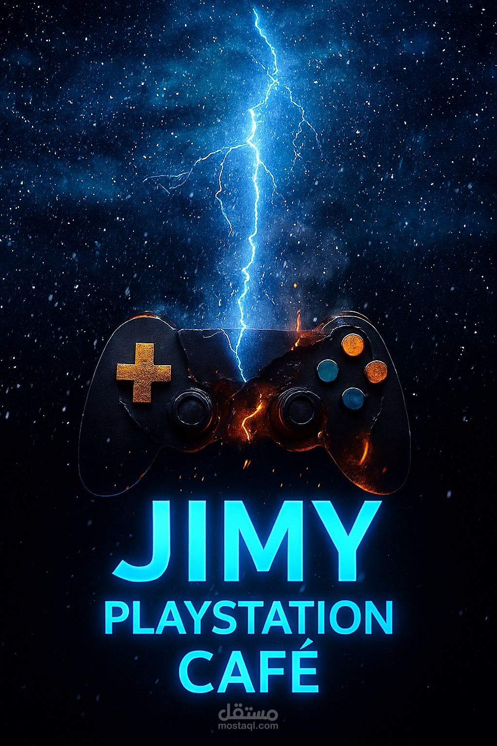 لوجو بلايستيشن باسم JIMY