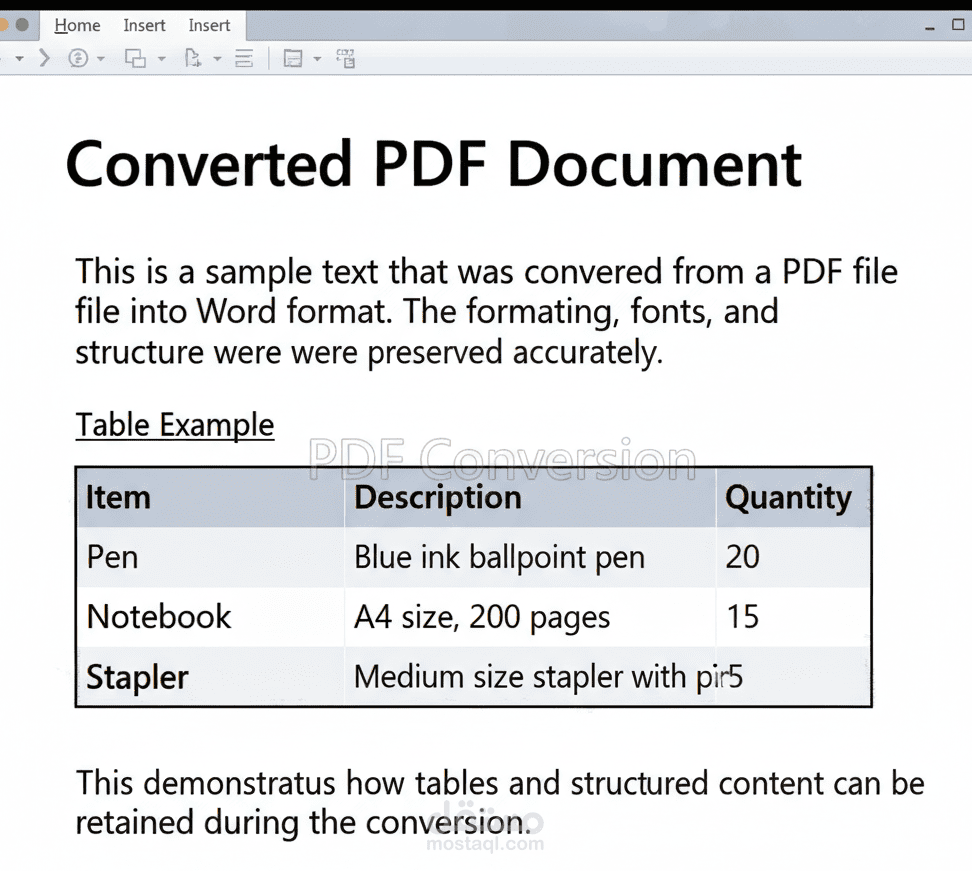 تحويل ملفات PDF إلى Word مع تنسيق كامل للنصوص