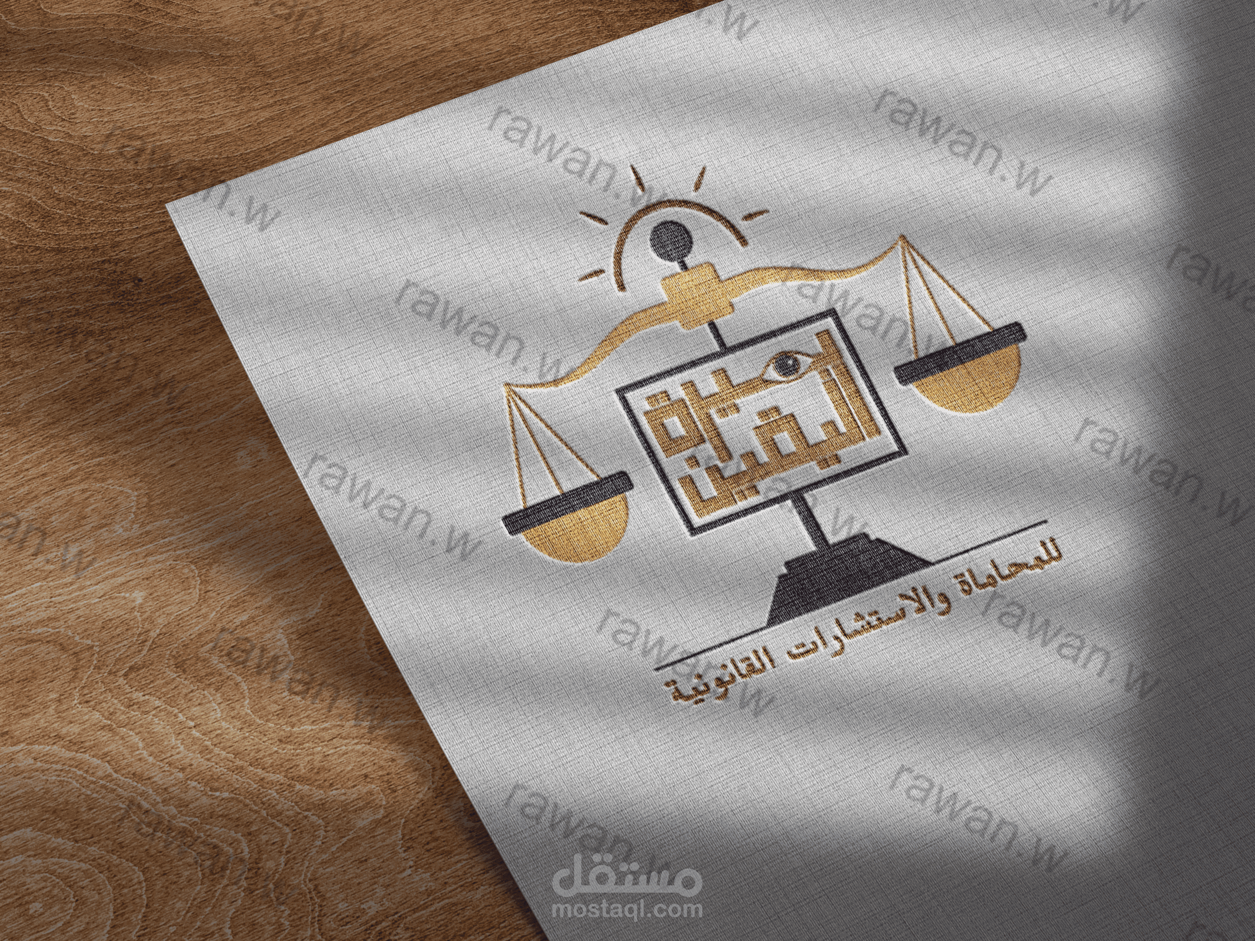 لوجو مكتب محاماة