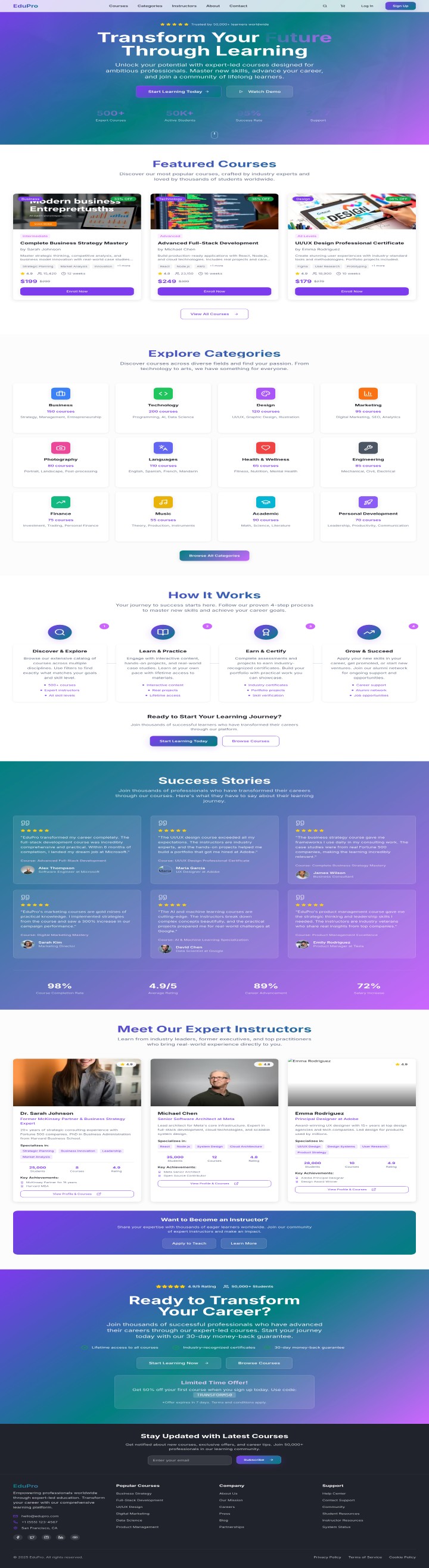 Eduction website _ موقع تعليمي