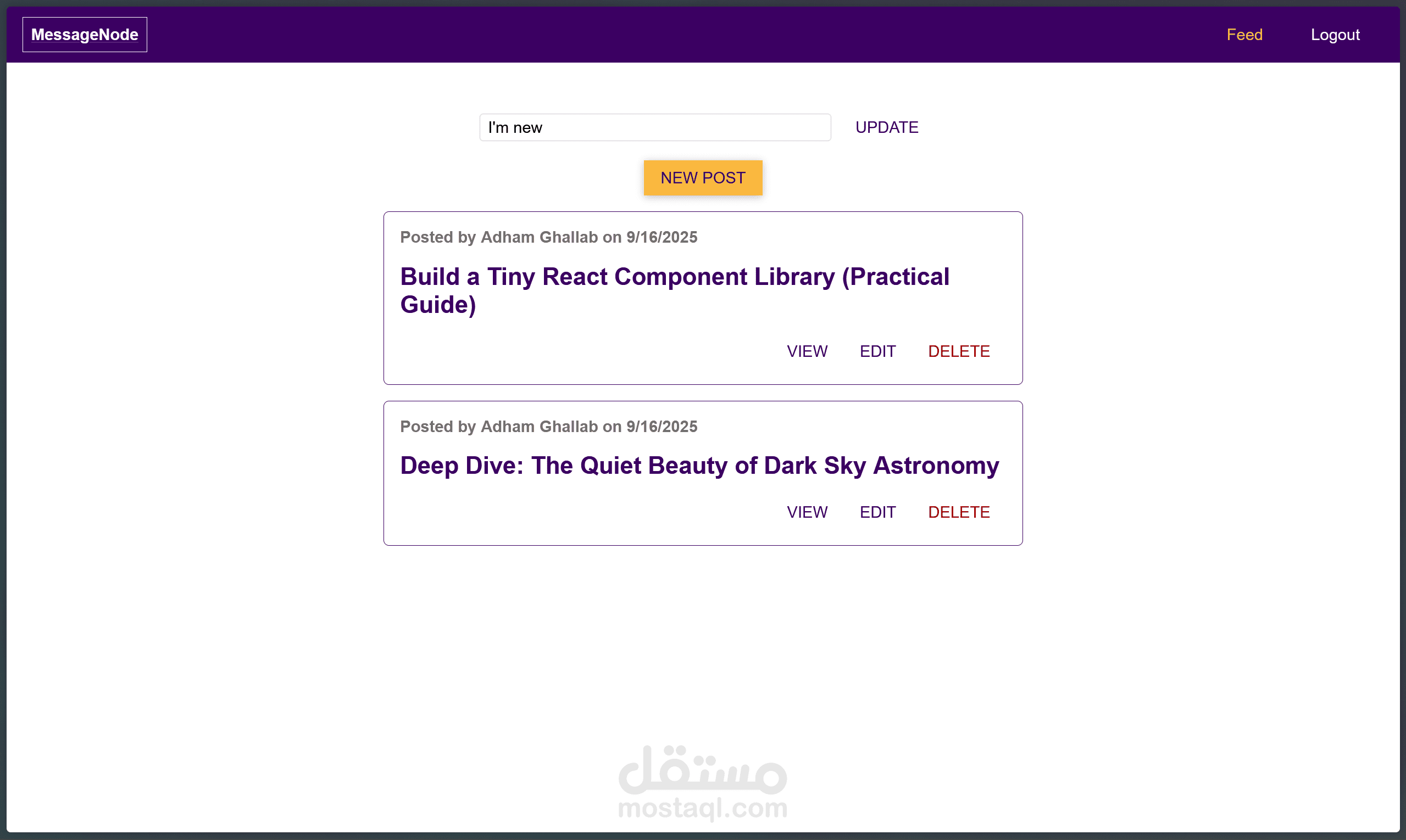 Full-Stack Blog App Using MERN Stack