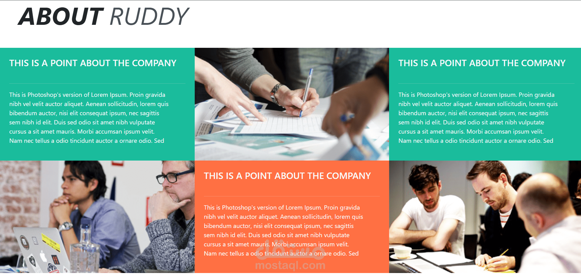 Rudy Website Desgin