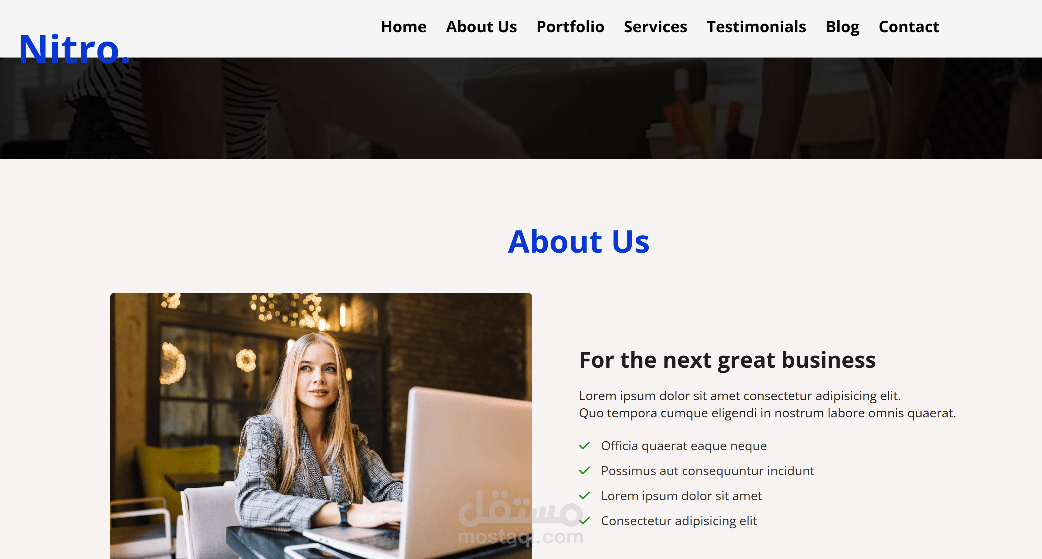 bussinness website