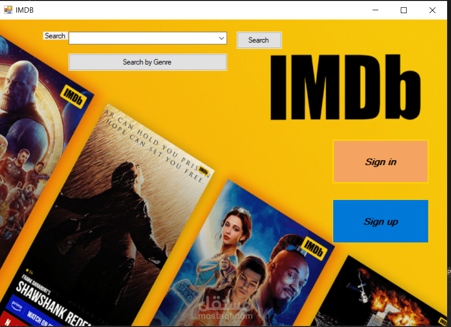 IMDb – تطبيق سطح مكتب لإدارة الأفلام والمراجعات