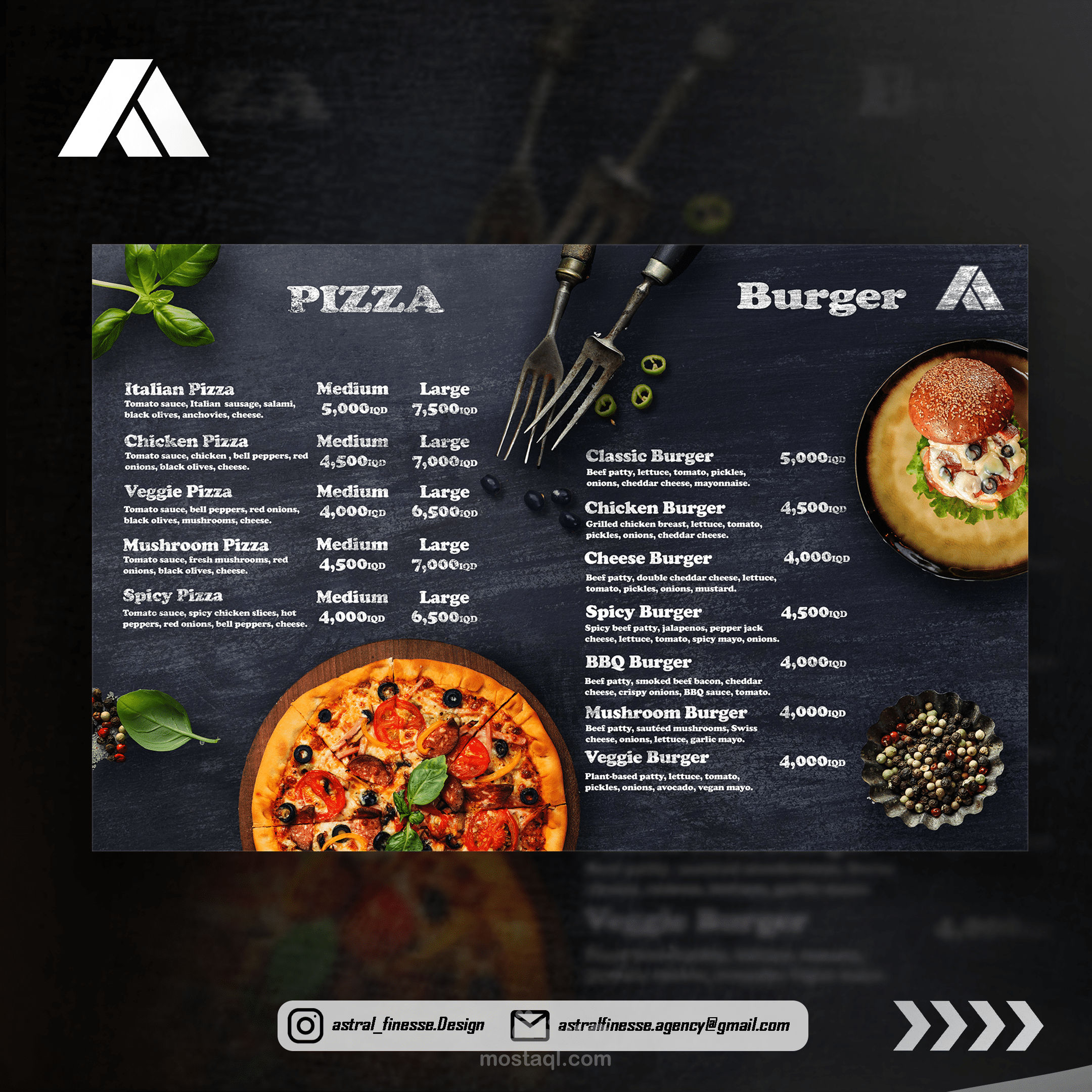 Menu Design