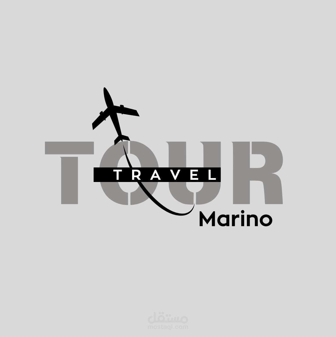 تصميم شعار احترافي لوكالة سفر وسياحة "Marino Travel Tour"