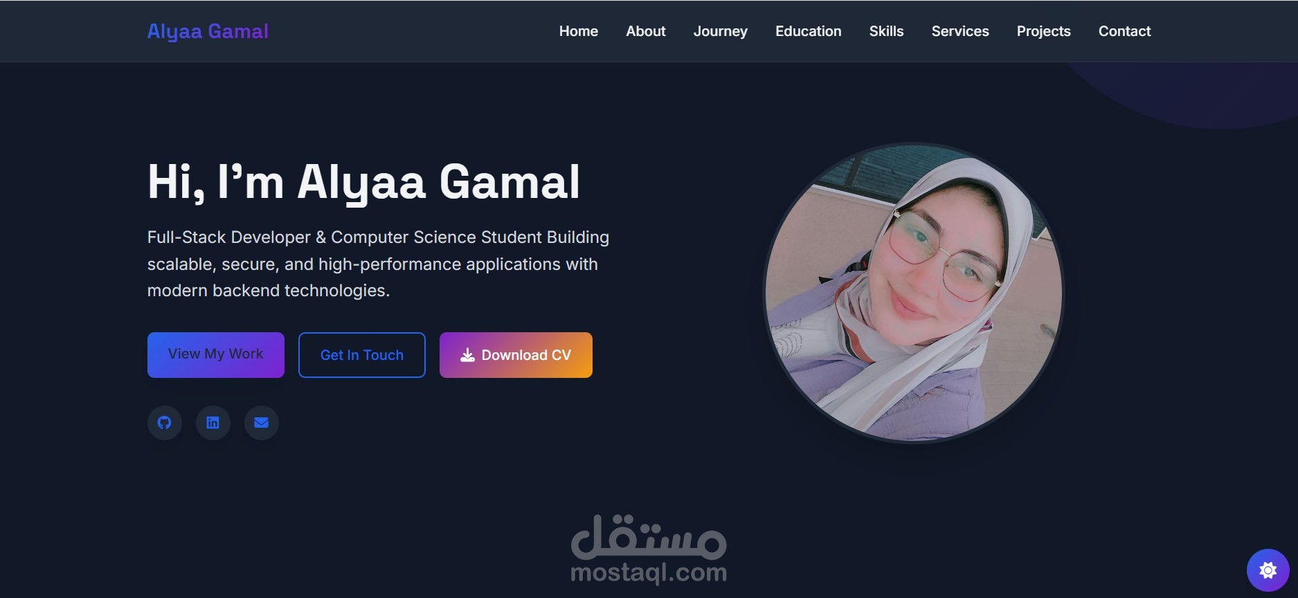 Personal Portfolio Website