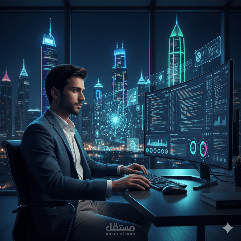 مبرمج عمل على برمجة العديد من المشاريع و العمل على مشاريع قائمة لشركات كبرى في الخليج