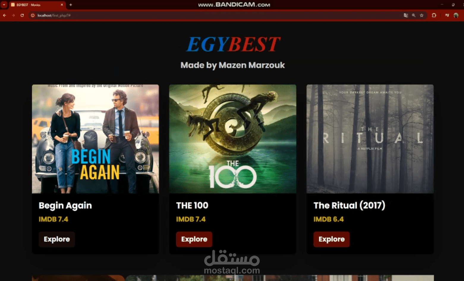 movie recomendation