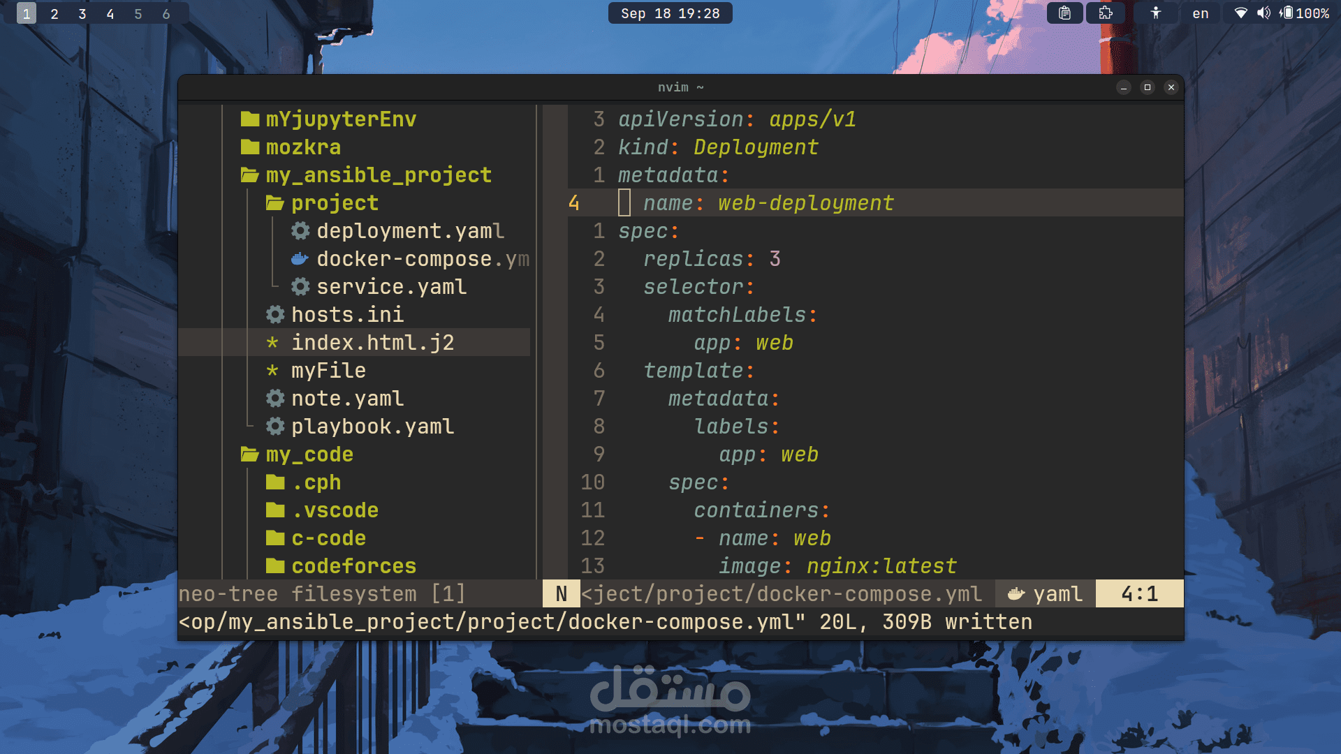 نشر تطبيق ويب باستخدام Docker & Kubernetes
