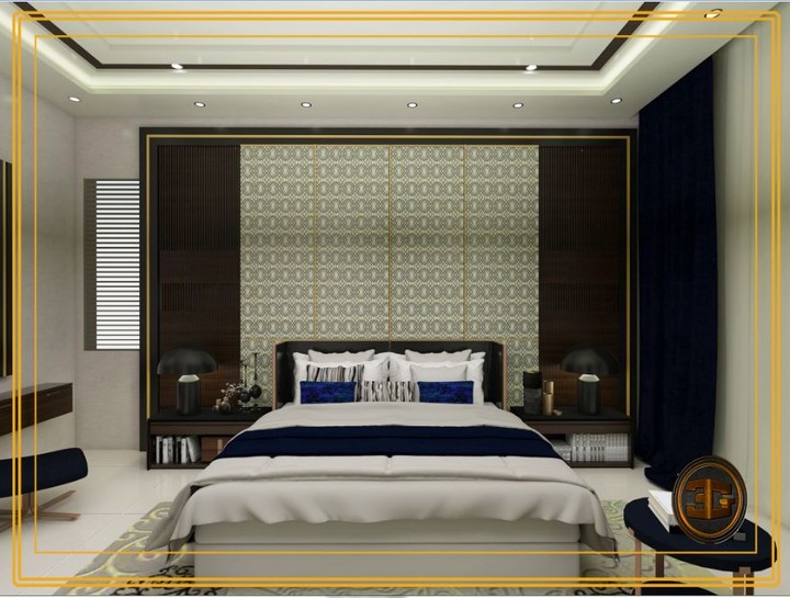 تصميم لغرفة نوم رئيسية  (السعودية)