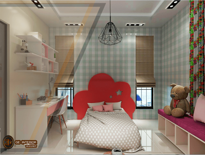 تصميم غرفة اطفال بنات (السعودية)