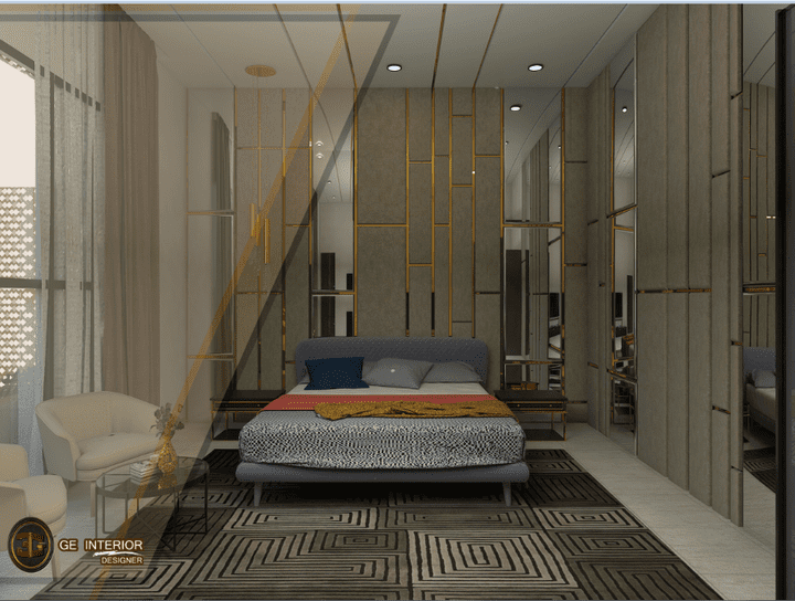 تصميم غرفة نوم رئيسية (السعودية)